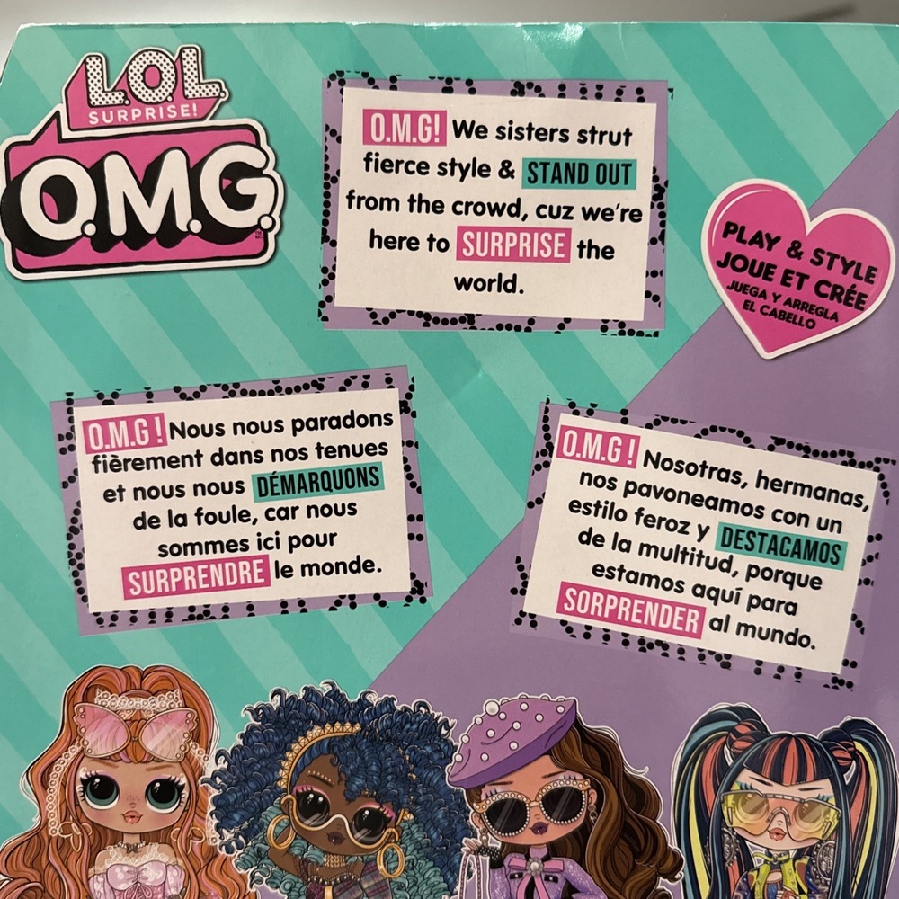 L.O.L. Surprise! O.M.G. Pose‎ Fashion Doll - Surprises & Accessories SEE DETAILS - Picture 8 of 9